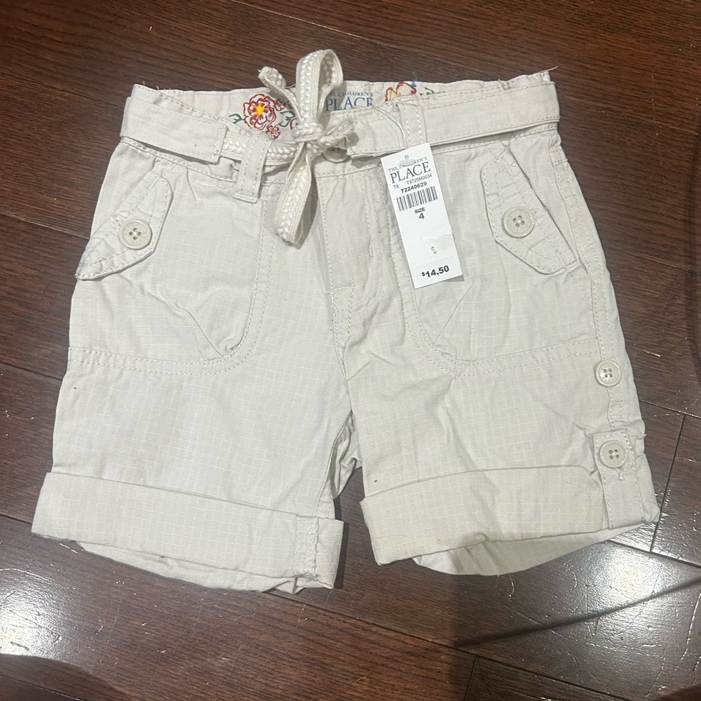 the children’s place beige shorts